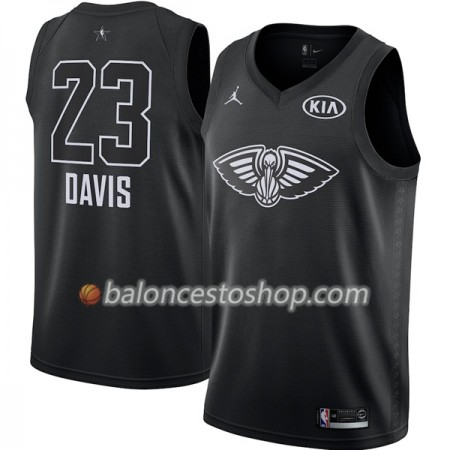 Camiseta Hombre NBA New Orleans Pelicans Anthony Davis 23 2018 All-Star Jordan Brand Negro Swingman Camiseta Hombre NBA New Orleans Pelicans Anthony Davis 23 2018 All-Star Jordan Brand Negro Swingman